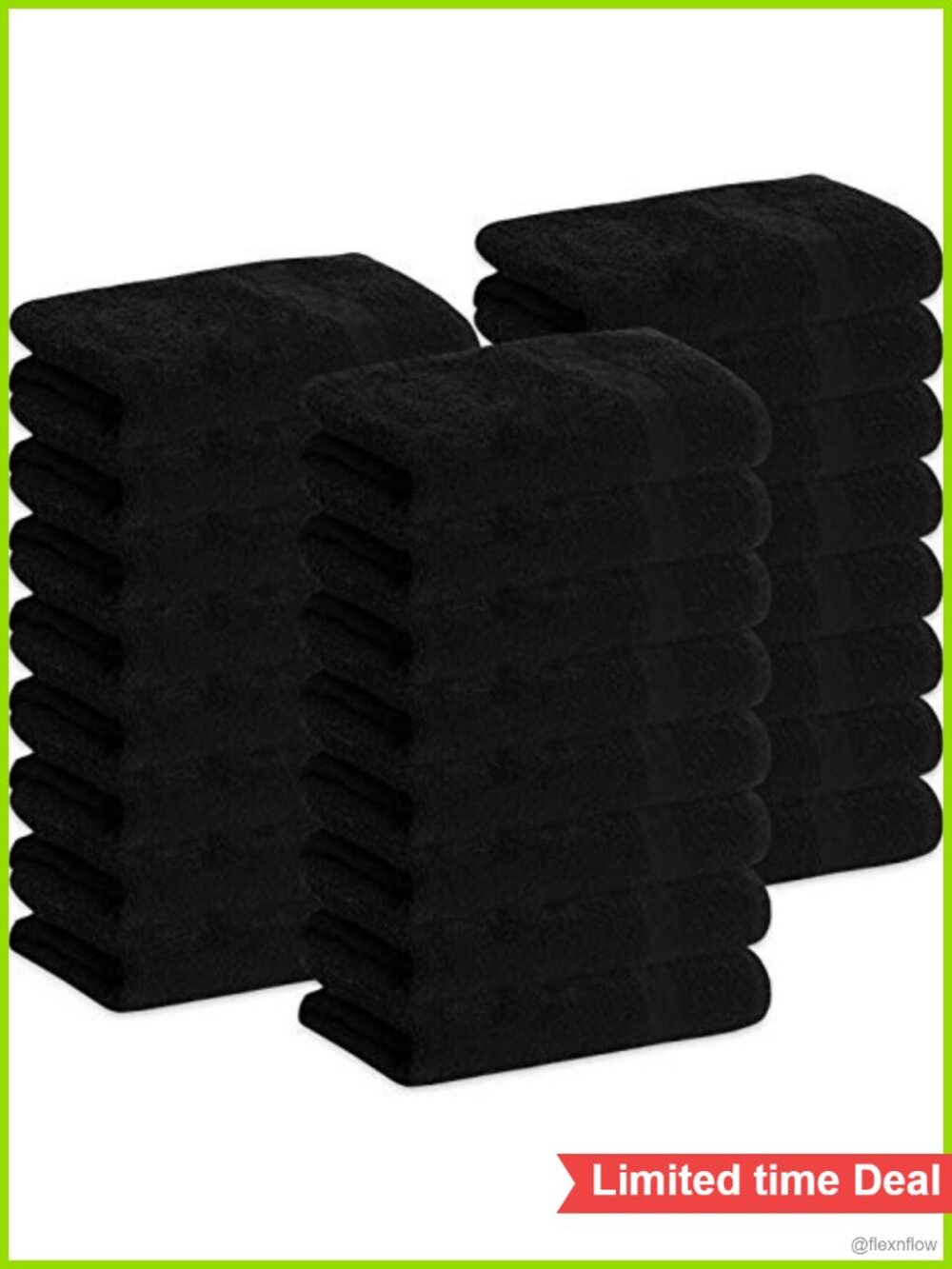 Cotton Hand Towels 24 Pack 16x27 Quick Dry Gym Spa Salon Home